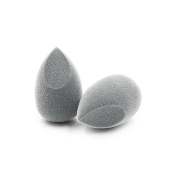 

Gray Flocking Water drop Powder puff Three-dimensional Powder puff dry and wet Dual-purpose Beautiful Eggs