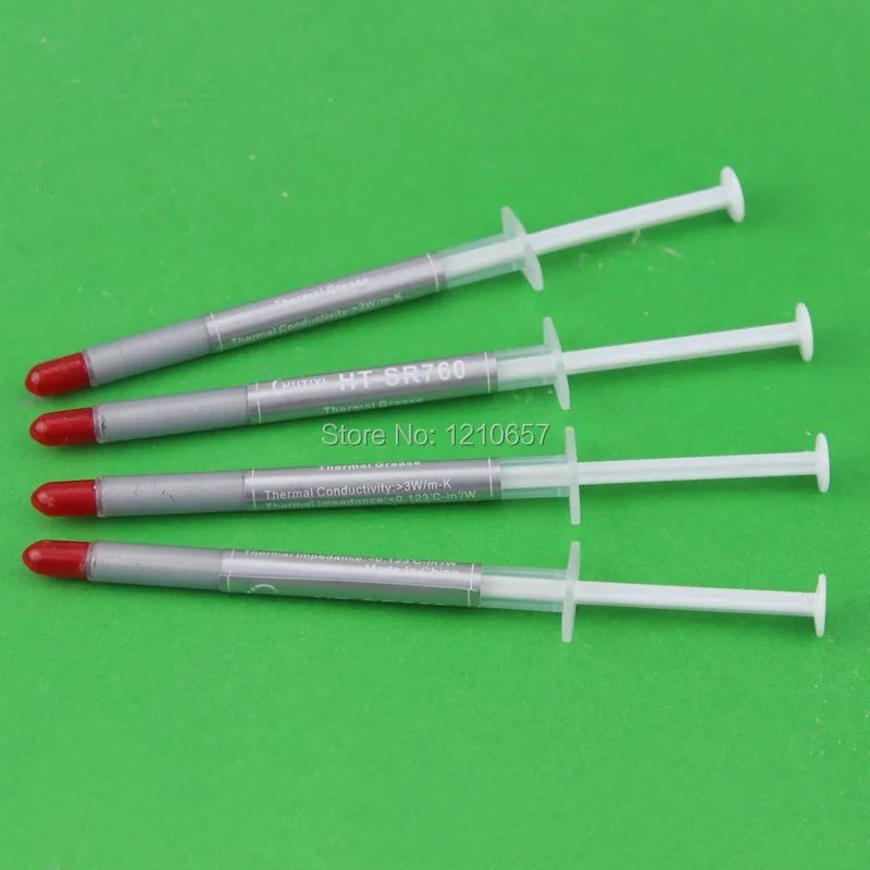 

10Pieces LOT Syringe Sliver Heaksink Compounds Thermal Paste
