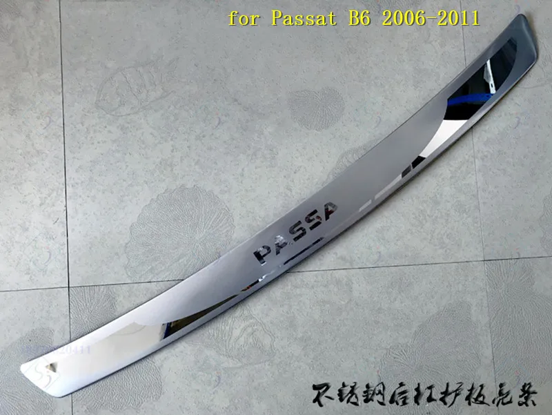 Auto-parts-Car-covers-304-stainless-steel-Rear-bumper-Protector-Sill-fit-for-2006-2011-Volkswagen