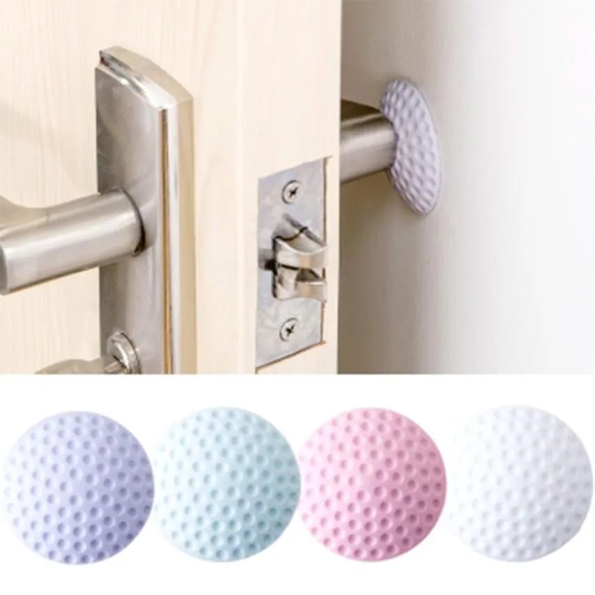 

Door Doorknob Back Wall Protector Savor Shockproof Crash Pad Door Wall Crash Pad Anti-Collision Handle Door Lock Pad Jan30