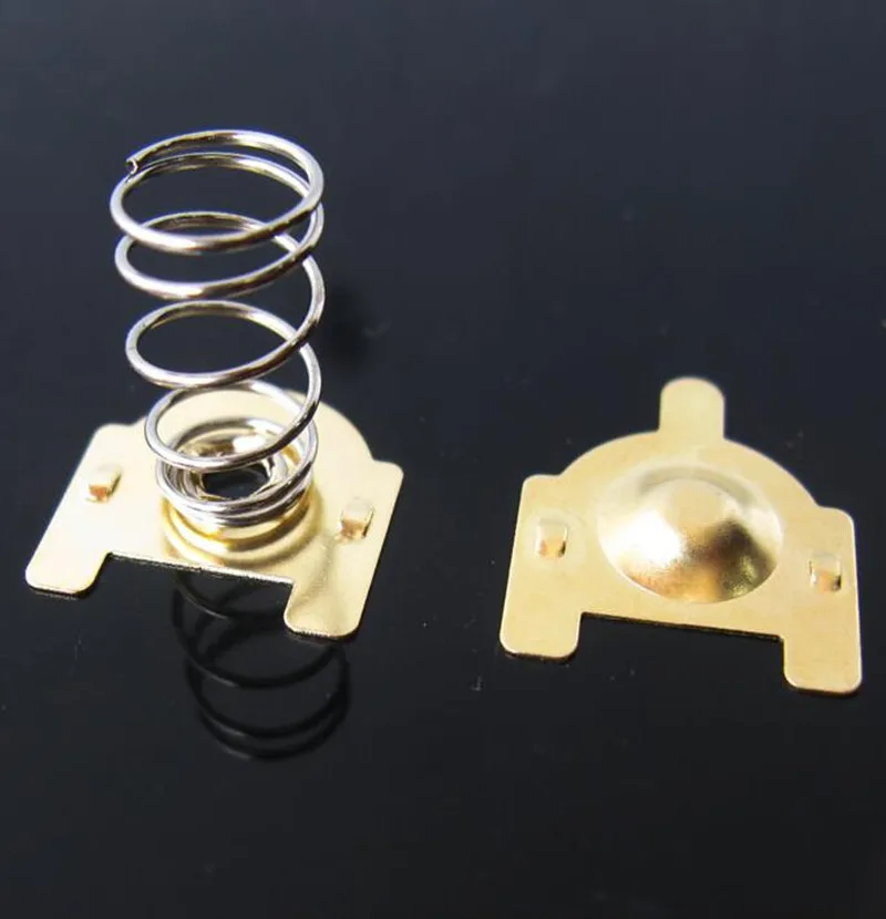

DIY 18650 Battery Spring Single Box Spring Positive Negative Contacts 30pair