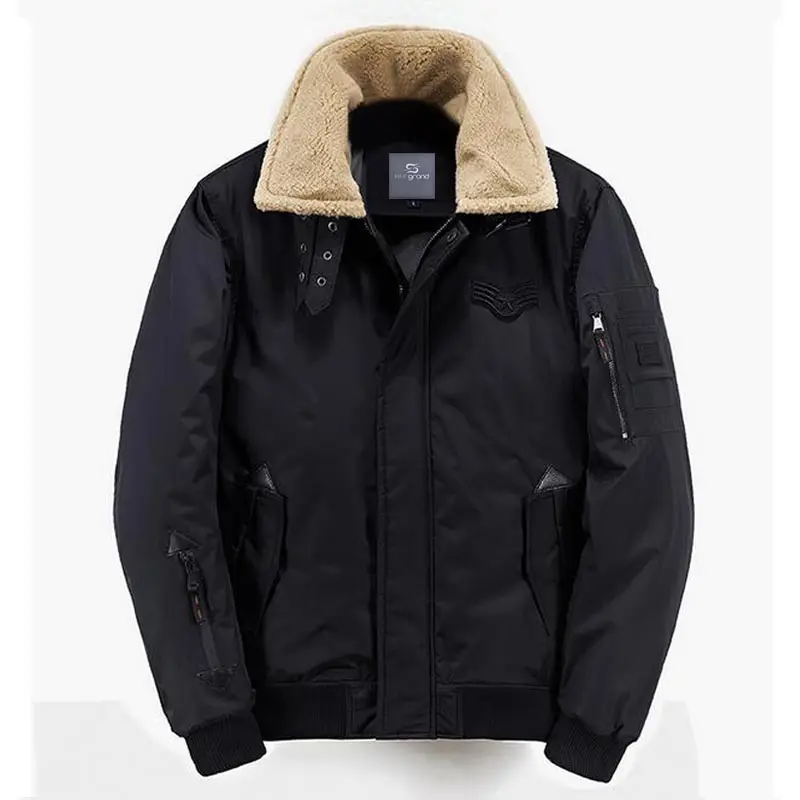 MWM1659 Men warm parkas  (5)
