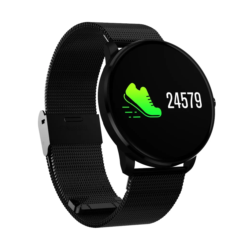 Smartch CF007s Smart Bracelet Colorful Screen Heart Rate Monitor Blood Pressure Monitor SMS Notification Sport Tracker