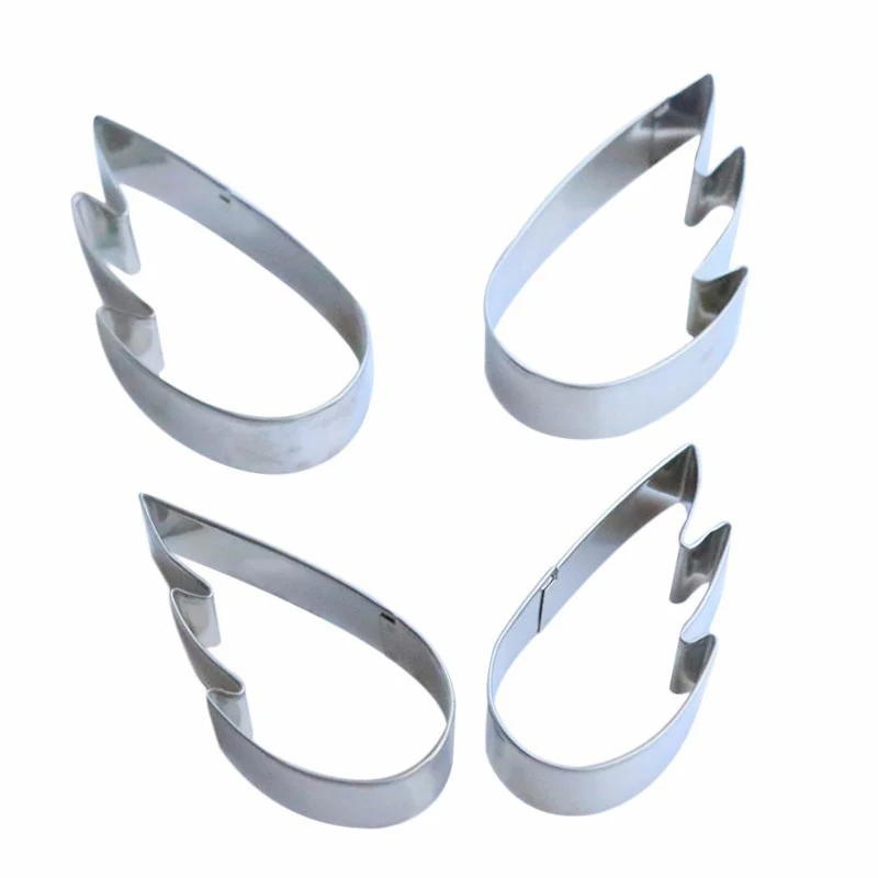 

Angel Wing Stainless Steel Clay Cutter Modelismo Klei Clay Tools Seramik Aletleri Klei Gereedschap Polymorph 4pcs/set