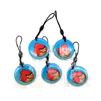 

1Pcs RFID T5577/T5557/T5567 Keychain Token tags Keyfobs 125khz Duplicator Rewritable Copy Clone Badge