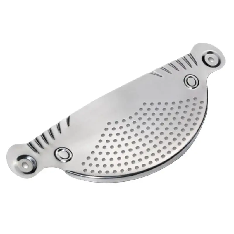 

Stainless Steel Pan Pot Drainer Spaghetti Pasta Strainer Easy Draining Kitchen Tool