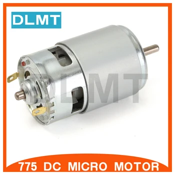 

775 DC Micro Motor 12V-36V 3500--9000 RPM Ball Bearing Large Torque High Power Low Noise Hot Sale Electronic Component Motor
