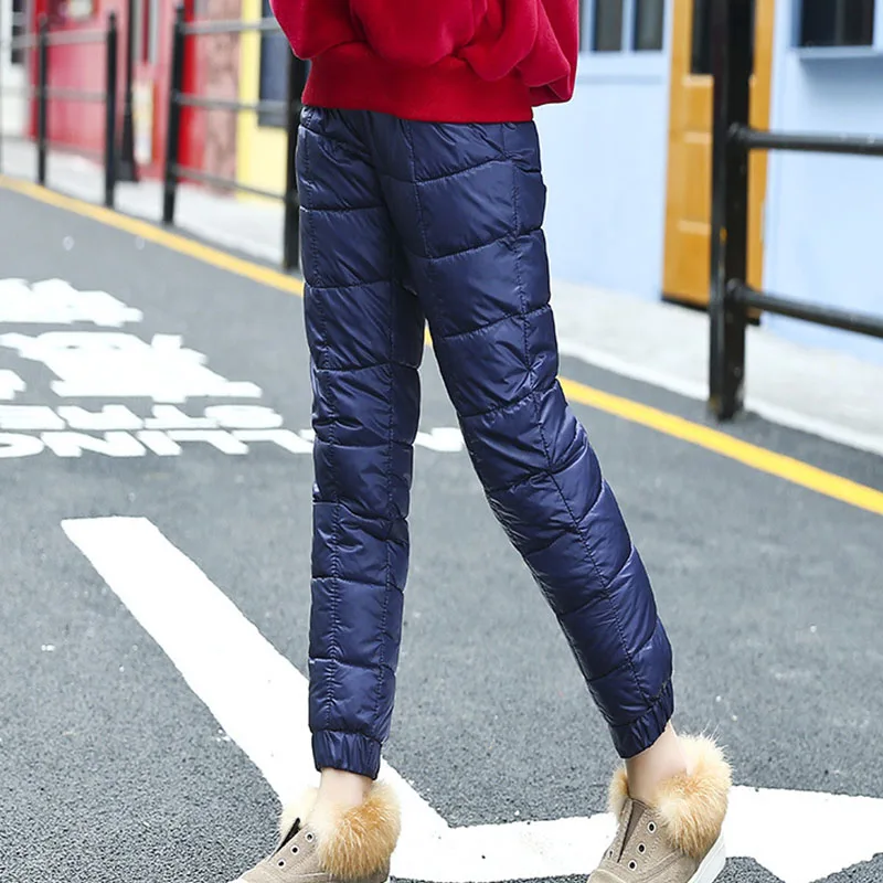 

baby big Girl new 2018 winter pants for girls thick warm pant kids cotton leggings clothing children school trousers clothes