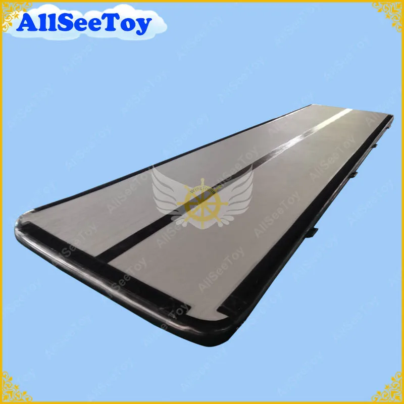 

Black Inflatable Air Track for Sale, 8mx2m Inflatable Air Tumble Track, Inflatable Air Track Gymnastics