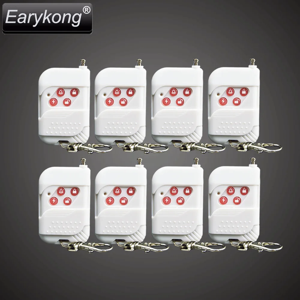 imágenes para Envío libre Nuevo sensor de alarma de la seguridad Casera 8 unids Blanco inalámbrico de control remoto para 433 mhz alarma GSM de Alta calidad sistema imágenes para Envío libre Nuevo sensor de alarma de la seguridad Casera 8 unids Blanco inalámbrico de control remoto para 433 mhz alarma GSM de Alta calidad sistema