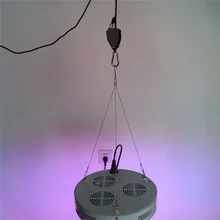 LAIDEYI 68 кг/150lbs Регулируемый Нержавеющая сталь светодиодный Grow Light вешалка на веревку для лампа для растений лампы Комплект Ratchet подъемники