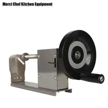 Máquina do Cortador De Batata Tornado Torção De Aço inoxidável, Acessórios de Cozinha Processador de Alimentos Vegetais Ferramentas cortadores de batata em espiral