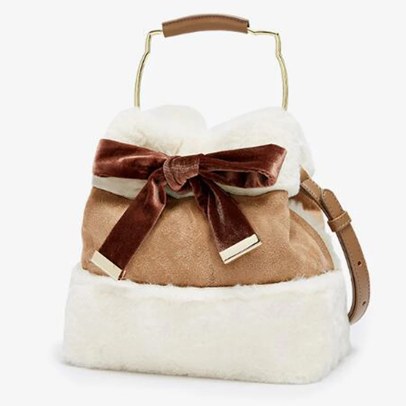 

New Style Wool Bag for Fashion Ladies shoulder bag For Women