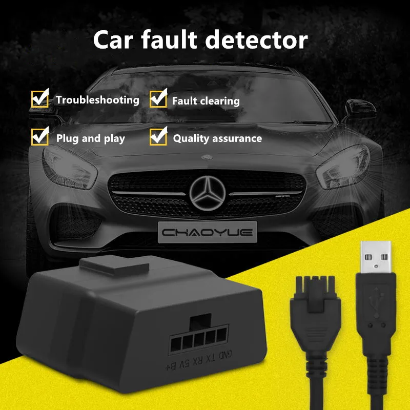 V07HU USB OBD2 автомобильный диагностический сканер ремонт Авто OBD интерфейс код считыватель автомобильный диагностический инструмент OBD2 автомобиль для запуска сканирования кода