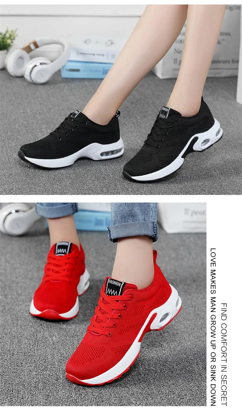 Hundunsnake/дышащая женская спортивная обувь; спортивные женские кроссовки; обувь для фитнеса; женская обувь для бега; летняя обувь для прогулок; цвет черный, A-063