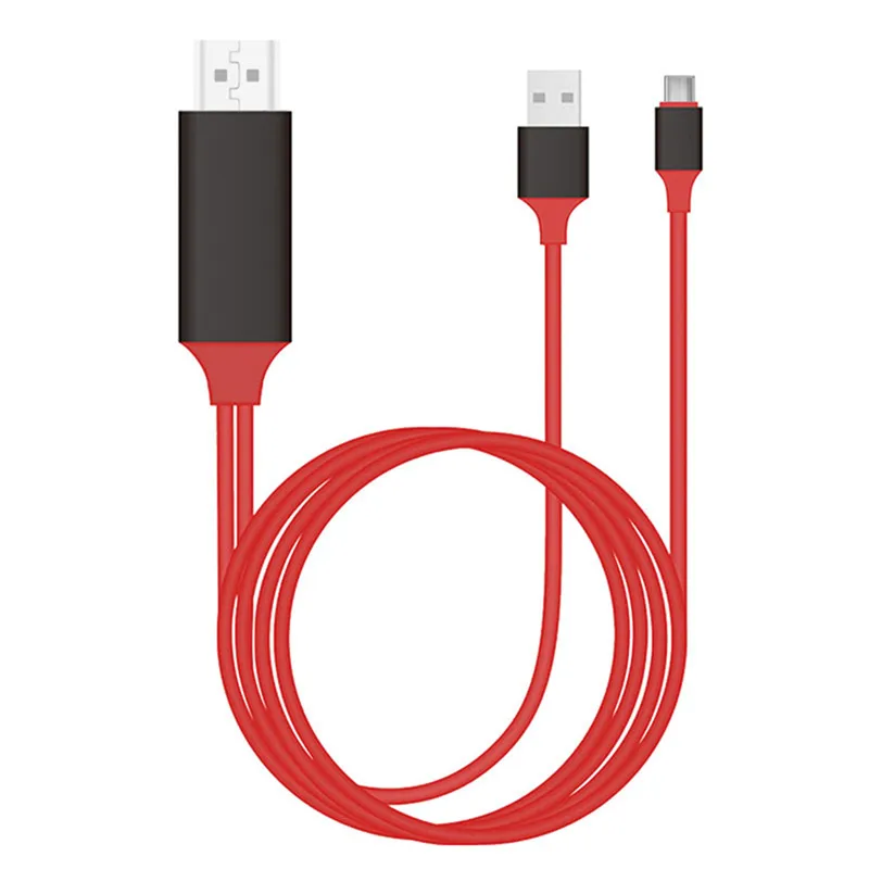 SGM красный 8-канальный сетевой видеорегистратор Тип C до 4K HD кабель USB к HDMI адаптер для зарядного устройства для samsung