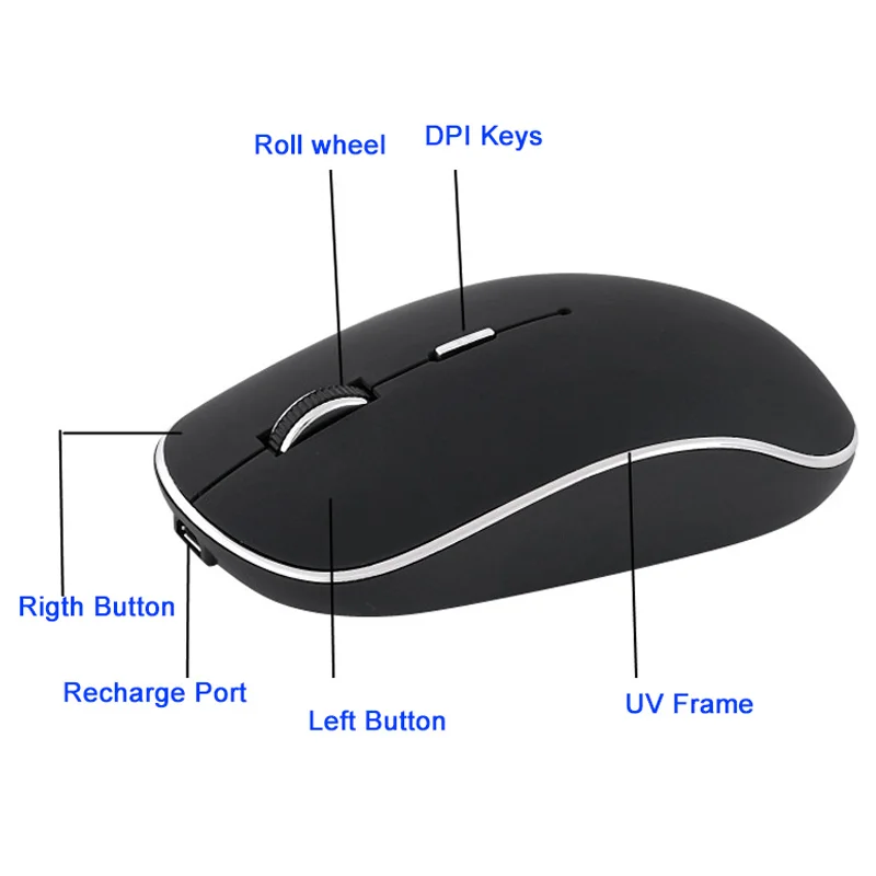 4  bluetooth Mouse