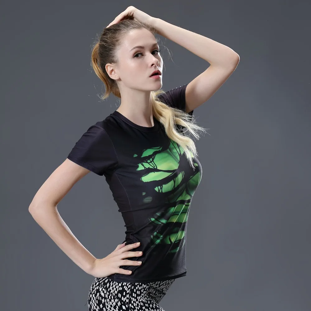 

2019 Devin Du Summer drying compression top fashion sports T-shirt 3d-printed women's fashion shirt short sleeve T-shirt