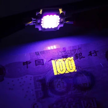 

100W 50w 20w 10w UV Ultra Violet LED Chip 415-420nm LED LAMP