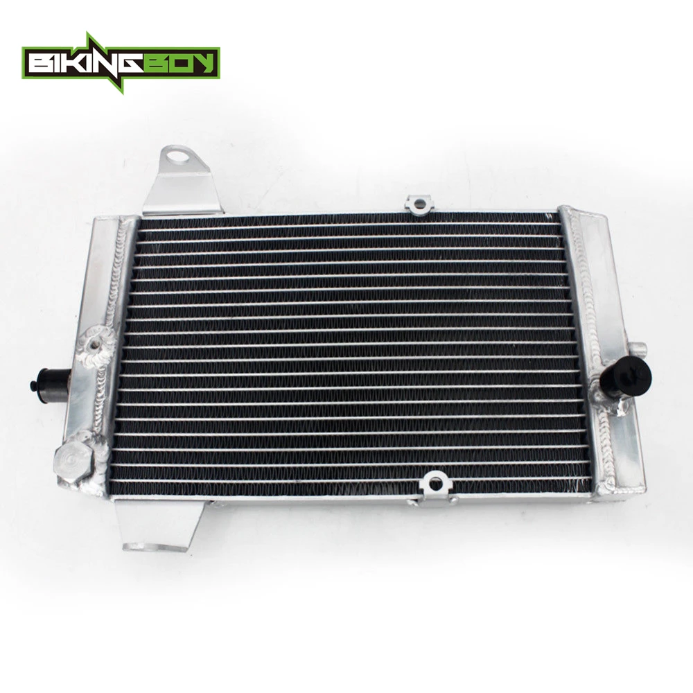 BIKINGBOY Polished ATV Engine Radiator Water Cooling for KAWASAKI KVF 700 Prairie KFX700 2004 2005 2006 2007 2008 2009 Cooler | Автомобили