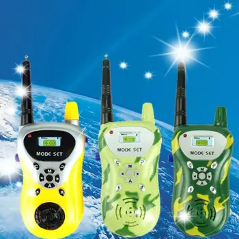 

Kids Walkie Talkies Children Electronic Toys Camouflage Walkie Talkie Portable Intercom Two Way Radio