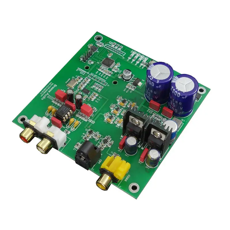 Es9038Q2M I2S Dsd волокно коаксиальный вход декодер плата Dac аудио готовая | Электроника