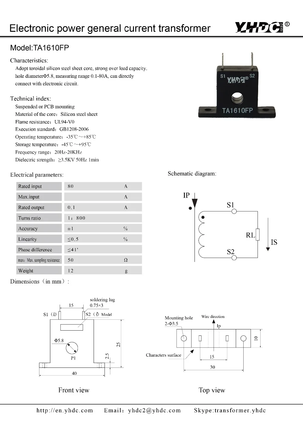 TA1610FP-80A-0.1A-01