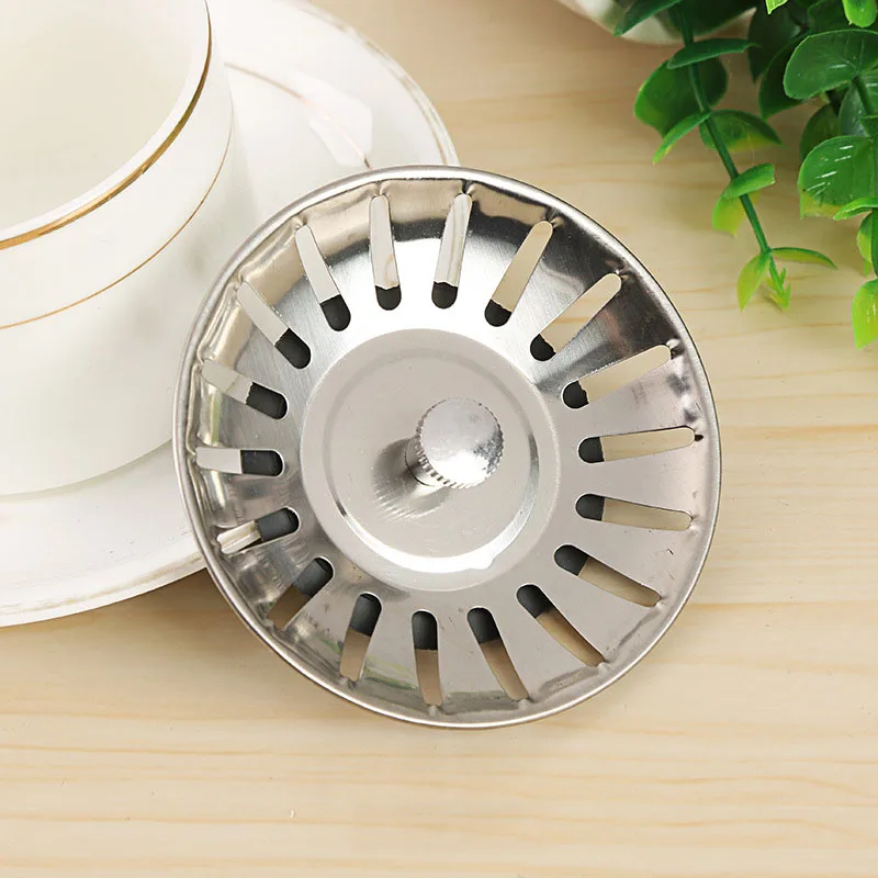 

Under Sink Water Filter Drain Filter Strainer Sink Plug Gadget Bathroom Stainless Steel Home & Kitchen Supply Stopper