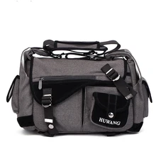 Photo Camera DSLR Video Canvas Shoulder Waterproof Bag Travel Tripod Soft Padded Case Carrying Bags for Canon Nikon SLR 7418