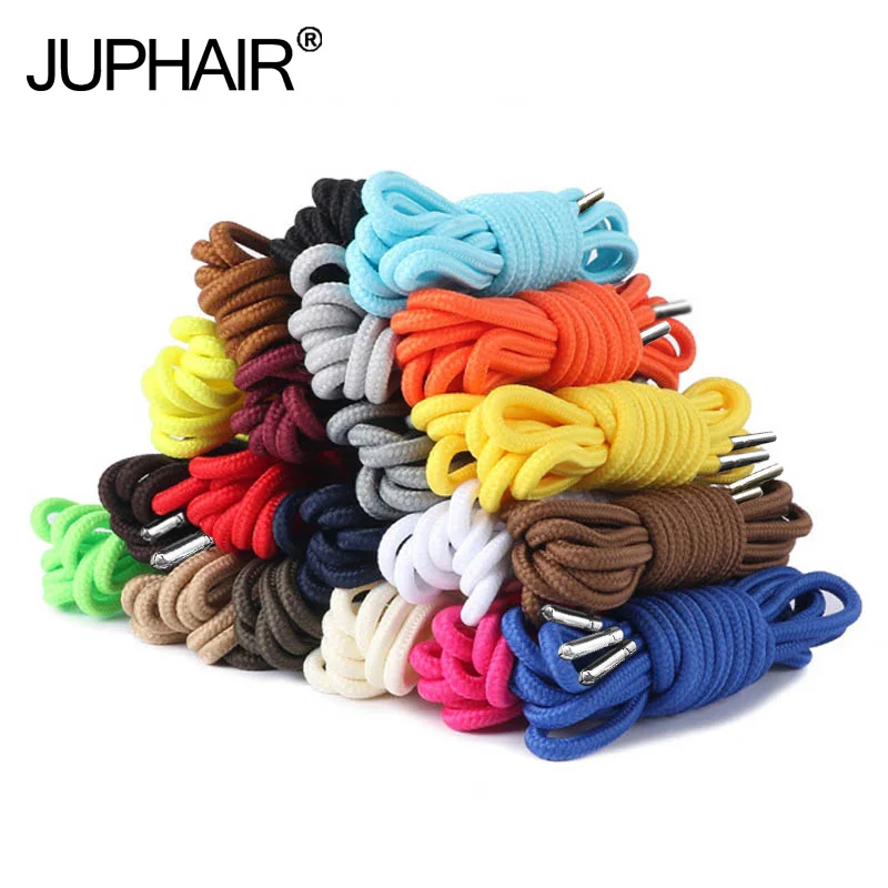 

8 Pair Thick Round Lace Tooling Martin Boot Women Climbing Sports Shoes High Outdoor Basketball Rope Shoes High-grade Metal Head
