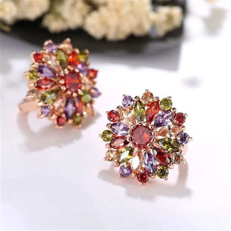 

1 pair Tready Rhinestone Stud Earrings Environmentally Friendly Copper Pearl AAA Zircon Earrings For Women Jewelry Dropshipping
