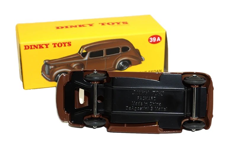 Diecast 1/43 DINKY TOYS De Agostini 39 A PACKARD EIGHT седан модель автомобиля коллекция|Наборы для