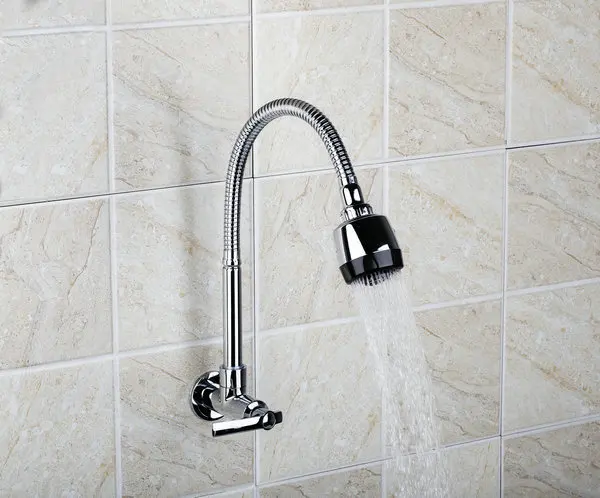 e pak RQ8551 2 4 Single Cold Swivel 360 Hose Wall Mounted Swivel 2 Function Water