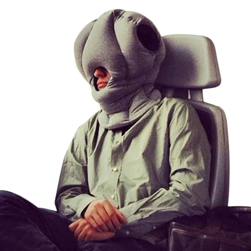 Hot Magical Ostrich Sleeping Pillow Useful Travel Work Office Nap Pillow Useful Travel Work Office Nap