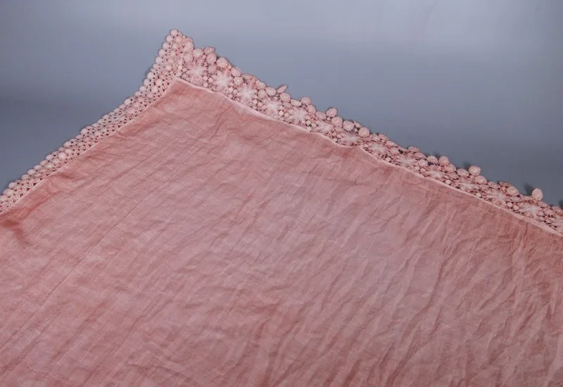 Высокое качество хлопка Для женщин Кружева цветочные хлопок платки оголовье дизайнер Популярные Хиджаб Wrap длинные мусульманские