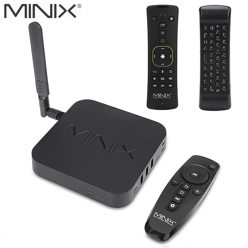 MINIX NEO U9-H+NEO A3 Android 6.0.1 TV Box With Voice Input Hebrew Air Mouse Amlogic S912 Octa Core 2G 4K HDR IPTV Smart TV Box