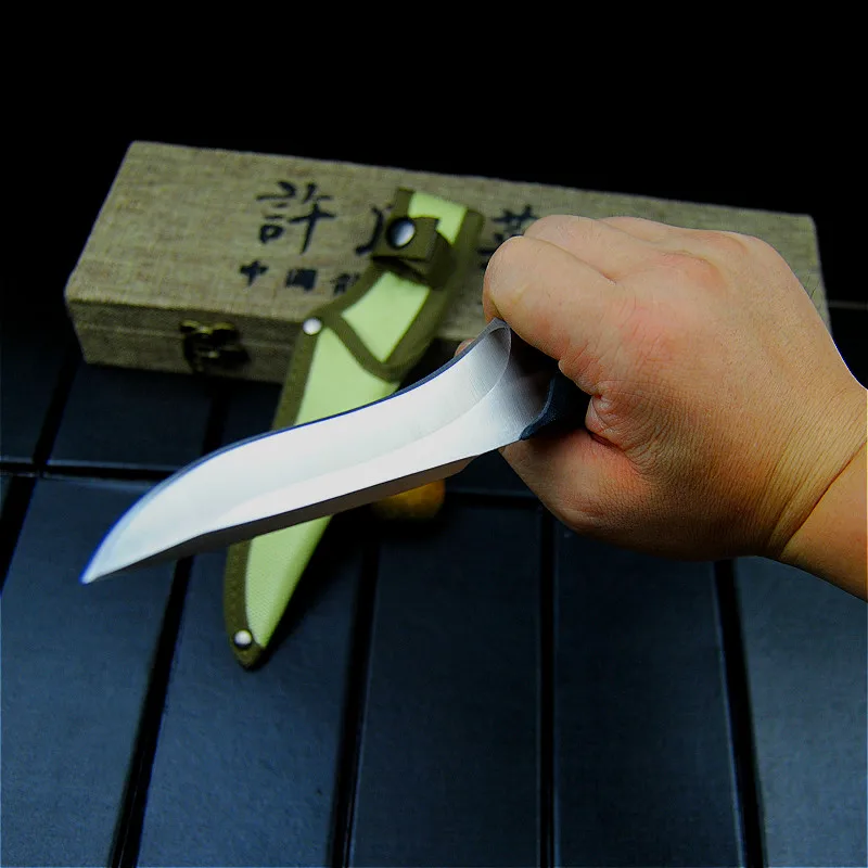 EVERRICH открытый джунгли прямой нож популярный прямой нож острый охотничий нож кемпинг закрытый защитный необходимый нож+ рукав