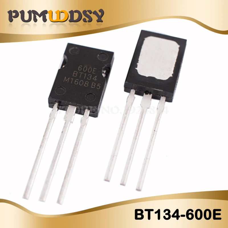 

10PCS BT134-600E BT134-600 BT134 Thyristor TRIAC 600V 4A TO-126 IC