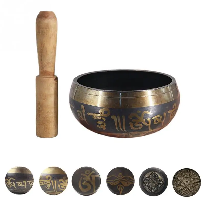 

Buddhism Bowl Yoga Singing Meditation Bowl Decorative Wall Plate Buddhist Gifts Home Decoration Craft