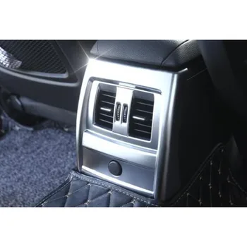 

ABS Chrome Rear Armrest Box Air Conditioning Outlet Frame Cover Trim For BMW 3 Series F30 GT F34 320 2016-2017 Car Accessories