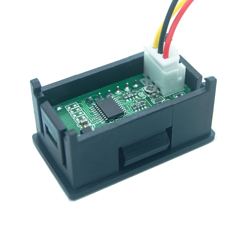DC 0-99,99 V(100 V) 4-знака после запятой 0,36 дюймов цифровой вольтметр 3 провода Напряжение Панель метр