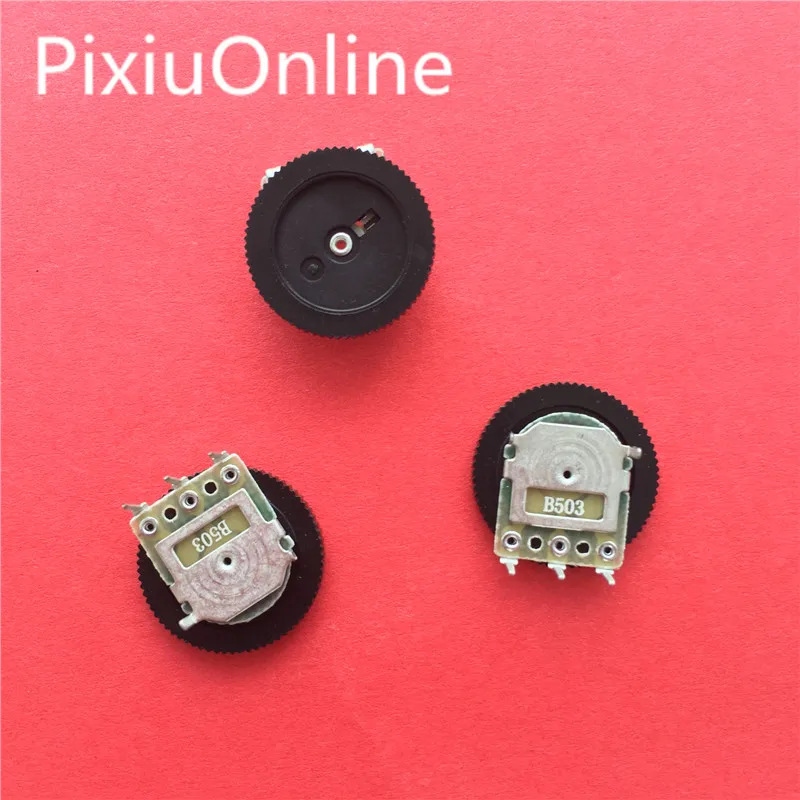 Yt2039 10pcs Gear Potentiometer B503 50k A Dial Potentiometer 16 * 2 Mm