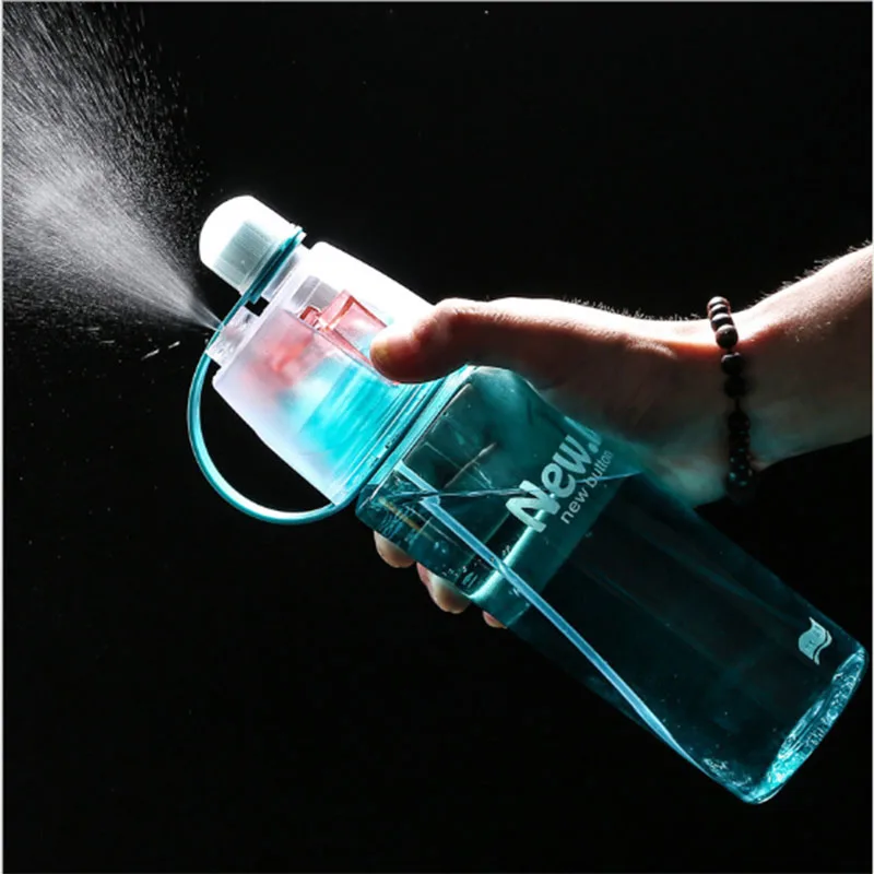 

Spray Sports Water Bottle Kettle BPA Free Leak Proof Hiking Portable Bottles Bicycle Cycling 400ML 600ML Drinking Bottles Shaker