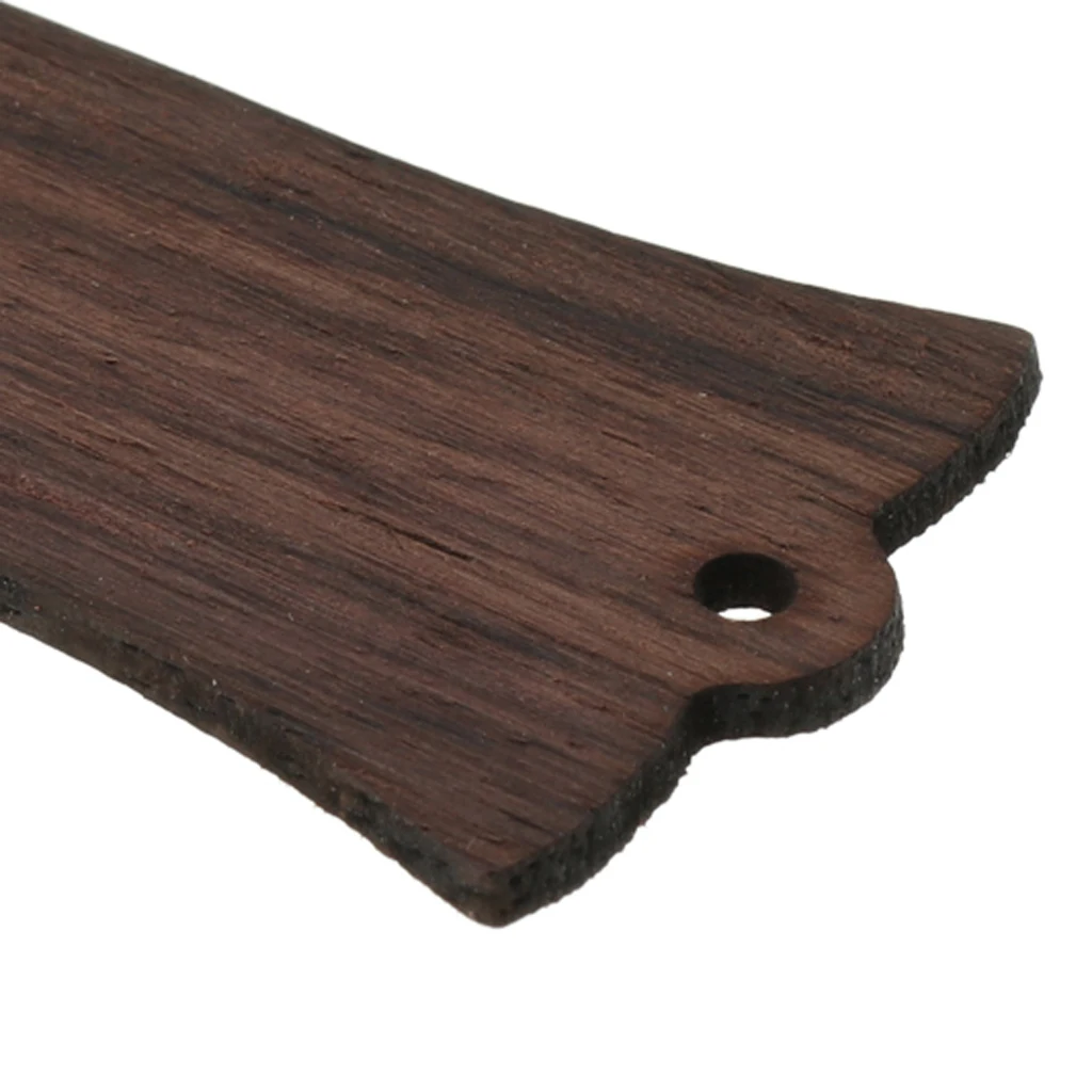 Electric Guitar Truss Rod Cover 2/3 Holes DIY Part Rosewood/Mahogany Bell Shape Accessories