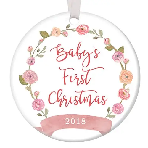 2018 baby's first christmas ornament