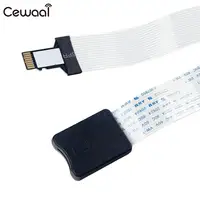 tf כרטיס 48CM TF העברת SD Flex כבל מאריך כרטיס זיכרון Extender טבורי עבור GPS DVD DVR (5)