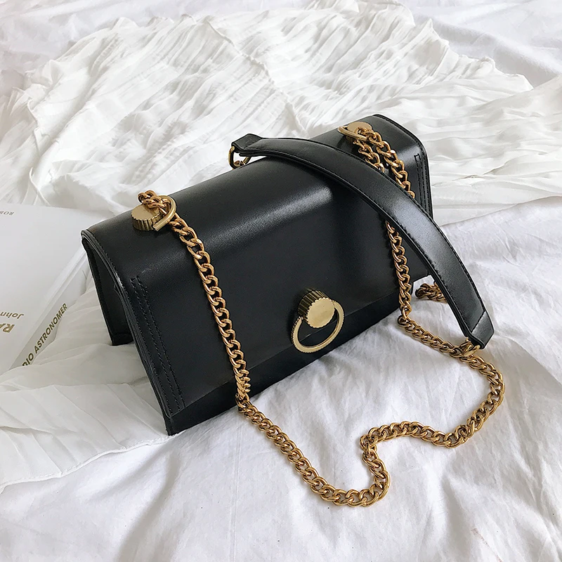 

Fashion Brand Women's Bags Retro Famous Designer Chain Shoulder Bags Ladies Crossbody Bags Girl Messenger Bags Handbag