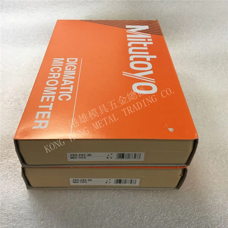 Из Японии, Mitutoyo 293-242, цифровой тип микрометра, диапазон 50-75 мм