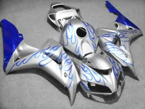 Комплект обтекателей для мотоцикла HONDA CBR1000RR 06 07 CBR 1000RR 2006 2007 CBR1000 ABS Серебряный