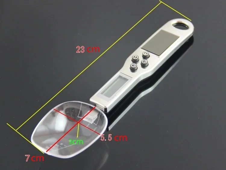 Высококачественный портативный 300 г/0,1 г lcd Цифровой кухонный лабораторный грамм электронная ложка, весы Volumn пищевые весы